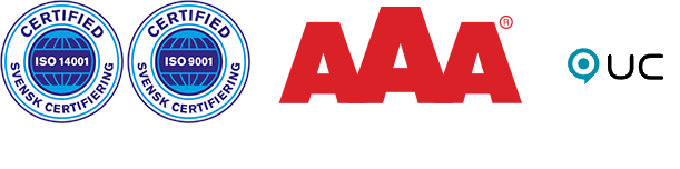 ISO 9001 - ISO 14001 - AAA - UC -GPTW