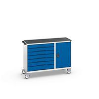 Underhållsbord Verso 7 lådor – stål – Bott