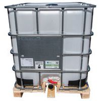 IBC-behållare med träpall och stålbur 1000 L