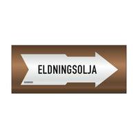 Rörmärkning AFS Eldningsolja - Systemtext