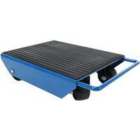 Maskinskridsko med 2 svängbara, kapacitet 1 000 kg - Manutan Expert