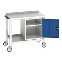 Arbetsbänk Verso rullande 1000x600x910mm stål - Bott