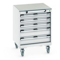 Mobilt lådskåp Cubio SLR-667-5.3 - Bott