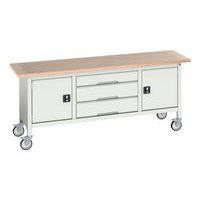 Arbetsbänk mobil Verso 2000x600 M32 – Bott