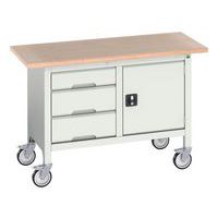 Arbetsbänk mobil Verso 1250x600 M4 – Bott
