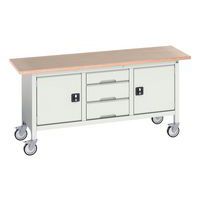 Arbetsbänk mobil Verso 1750x600 M22 – Bott