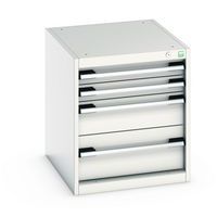 Skåp med lådor Cubio 600x525x650 mm – Bott