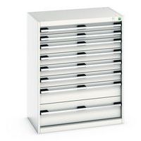 Skåp med lådor Cubio - 1000x800x525mm - Bott