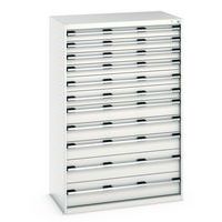 Skåp med lådor Cubio – 1600x1050x650 mm – Bott