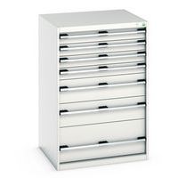 Skåp med lådor Cubio – 1200x800x750 mm – Bott