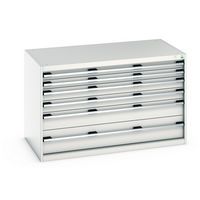 Skåp med lådor Cubio - 800x1300x750mm - Bott