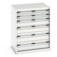 Skåp med lådor Cubio - 1000x800x650mm - Bott