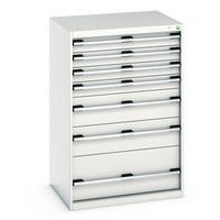 Skåp med lådor Cubio - 1200x800x650mm - Bott