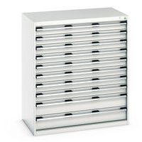 Skåp med lådor Cubio – 1200x1050x650 mm – Bott