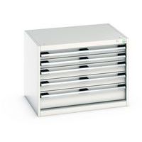 Skåp med lådor Cubio – 600x800x650 mm – Bott