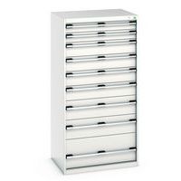 Skåp med lådor Cubio - 1600x800x650mm - Bott