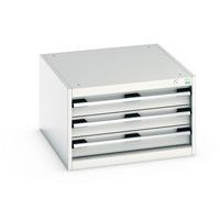 Skåp med lådor Cubio 400x650x750 mm – Bott