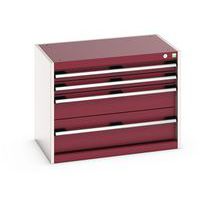 Skåp med lådor Cubio 600x800x525 mm – Bott