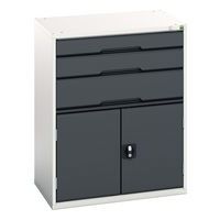 Skåp med lådor Verso – 1000mm – 3 lådor – Bott