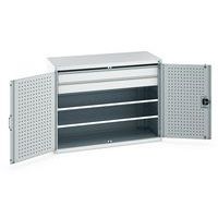 Skåp kraftigt kombinerat Cubio 1300x650x1000 mm – Bott