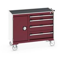 Verkstadsvagn Cubio stora lådor - 1050x525x885mm - Bott