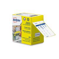 Förtryckta spårbarhetsetiketter frys för livsmedel, 200 st – Avery