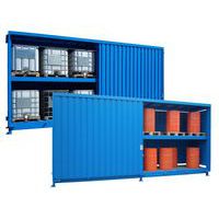 Miljöcontainer WSC-F-E.2 med skjutdörrar - LaCont