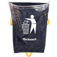 Racksack fodrad avfallssorteringssäck för hylla - Papperskorg