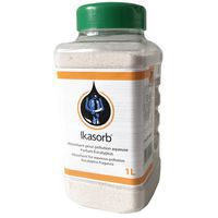 Absorbermedel för vattenhaltigt material Ikasorb