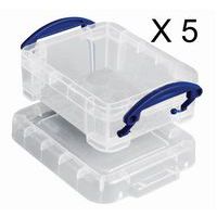 Förvaringsback 0,07 - 0,14 l, 5-pack