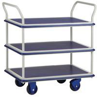 Rullbord Prestar 150 kg, 3 hyllplan