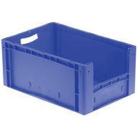 Plastback blå med halvöppen front 44-85 l