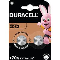 CR2032 litiumbatteri knappcell – förpackning med 2 st – Duracell