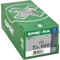 Låda med 100 karmankare T-Star Plus Wirox TX Ø 7,5 mm - Spax