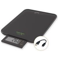 Brev- & paketvåg 10 kg/1g med uppladdningsbart batteri - Lb Office