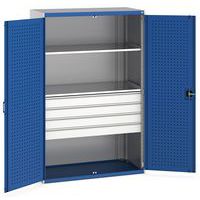 Skåp kraftigt kombinerat Cubio 1300x650x2000 mm – Bott