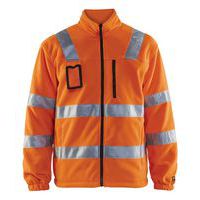 Fodrad fleecejacka varsel Varselorange