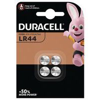 LR44 alkaliska knappcellsbatterier – förpackning med 4 st – Duracell