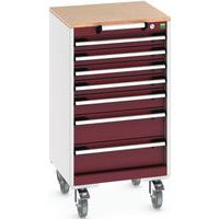Mobilt lådskåp Cubio SLR-558-7.1 - Bott