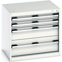 Verkstadsskåp med lådor Cubio SL-656-4.1 – Bott