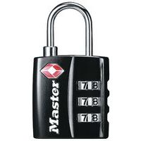 TSA-programmerbart kombinationshänglås för bagage Masterlock – De raat