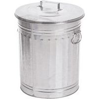 Galvaniserad soptunna, 54 liter - Vepabins