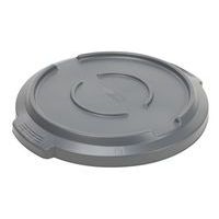 Lock till plasttunna 120 l, vit/grå - Manutan Expert