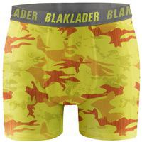 Boxerkalsonger 2-pack camo Varselgul/Grå