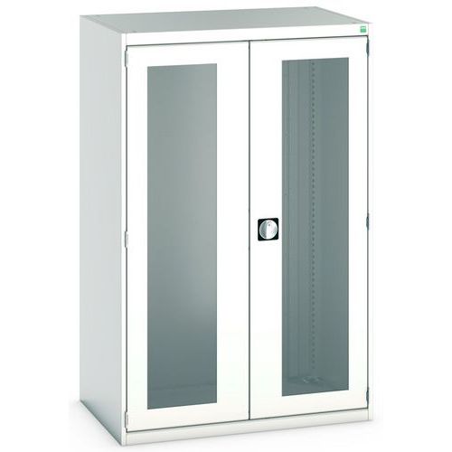 Skåp Perfo och med transparenta dörrar Cubio SMF-10520-1.3 – Bott