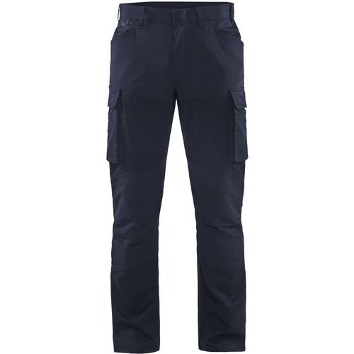 Servicebyxa stretch Mörk marinblå