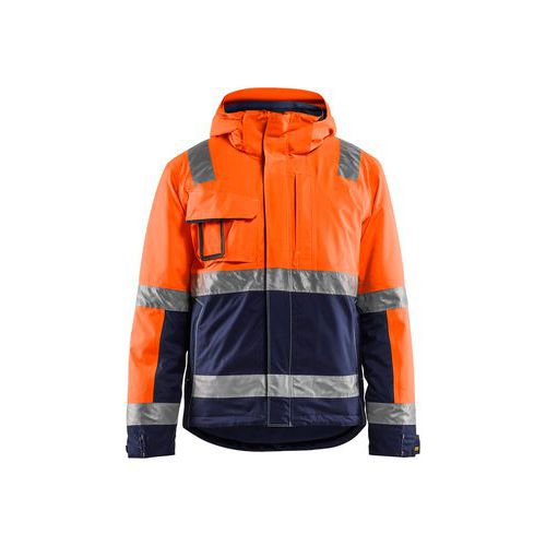Varseljacka Vinter Varselorange/Mellangrå