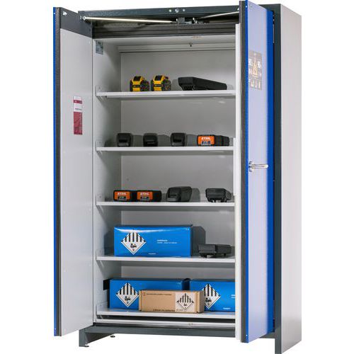 Batteriskåp för litiumjonbatterier ION-PRO-90 - Asecos