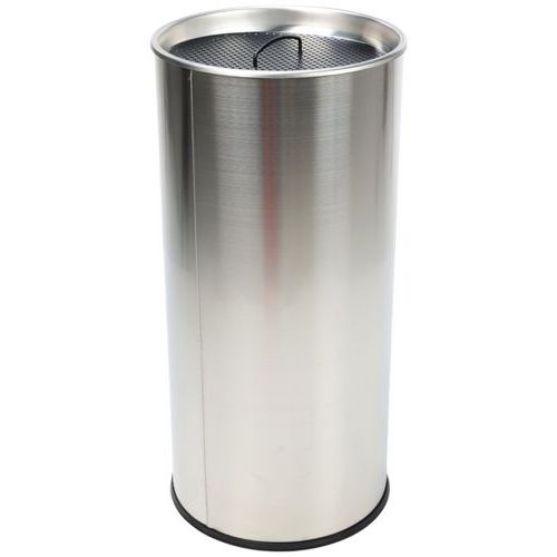 Rund cigarettbehållare med sand - 60 l - Manutan Expert Rund cigarettbehållare med sand - 60 l - Manutan Expert