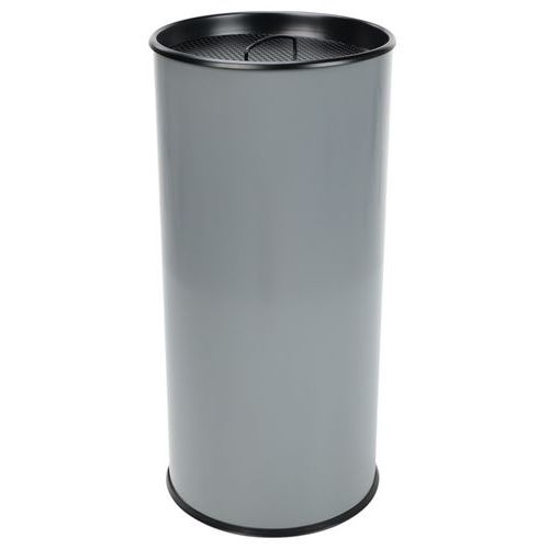 Rund cigarettbehållare med sand - 60 l - Manutan Expert Rund cigarettbehållare med sand - 60 l - Manutan Expert